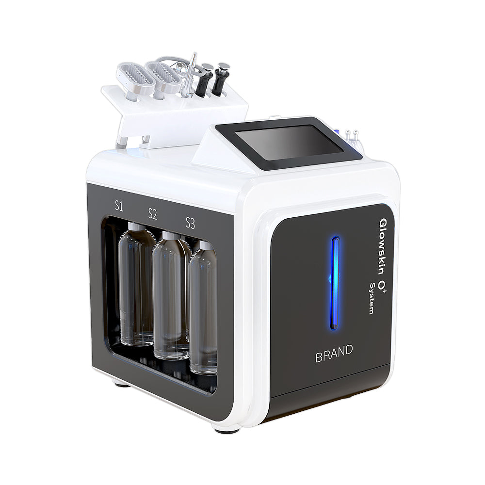 Water Oxygen Bubble Facial Device for Deep Cleansing and Hydration
