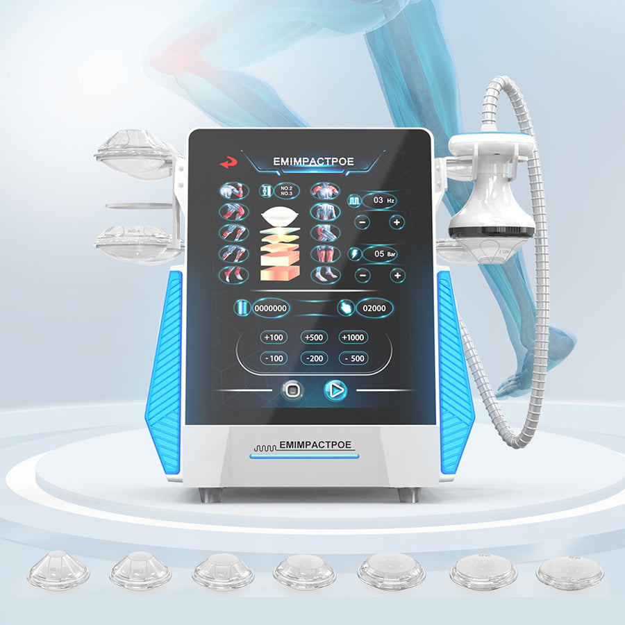 Focused Shockwave Therapy Device for Deep Tissue Treatment Sports Injury Rehabilitation Machine