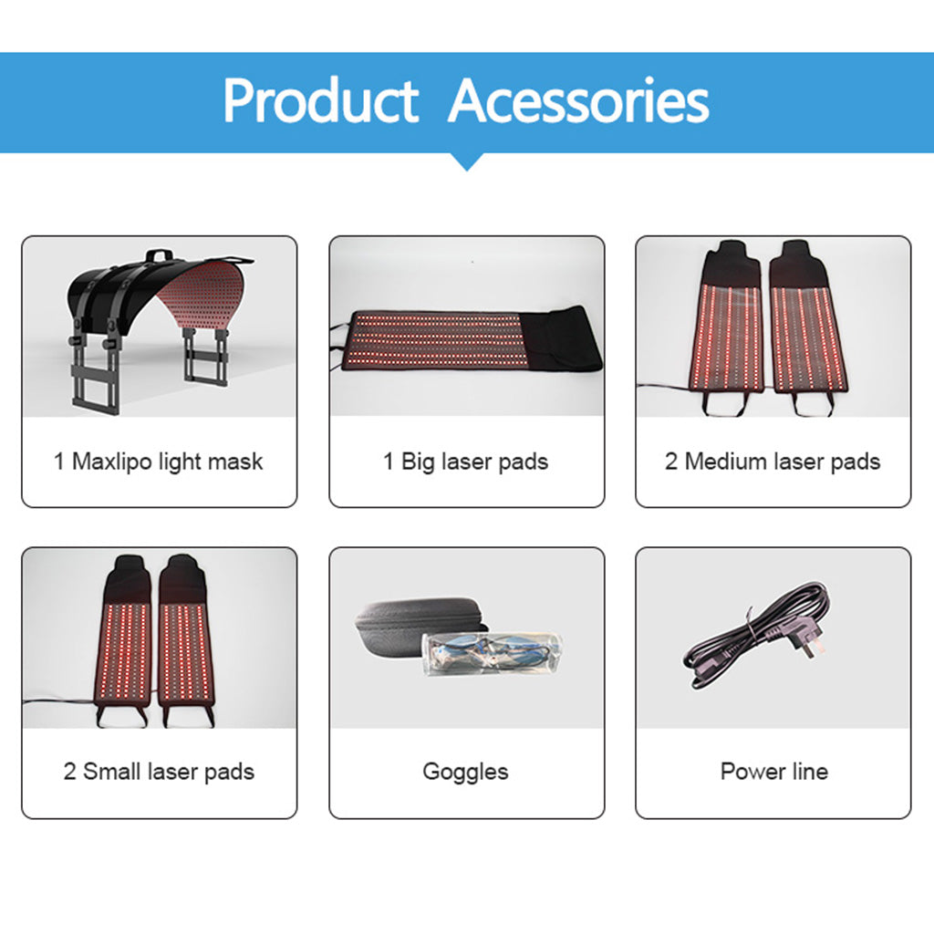 Infrared Body Contouring Machine Fat Dissolving Lipo Laser with Flexible Slimming Pads