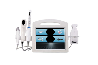 Thermal Plastic 4D Gold RF Facial Beauty Device