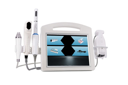 Thermal Plastic 4D Gold RF Facial Beauty Device