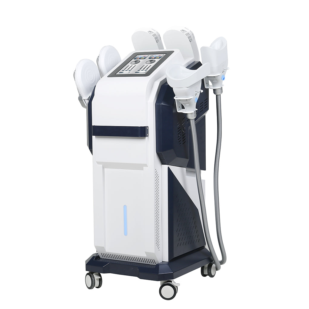 360° Fat Freezing Cryolipolysis Machine with EMS Muscle Builder for Abdomen Waist Buttocks Factory Price
