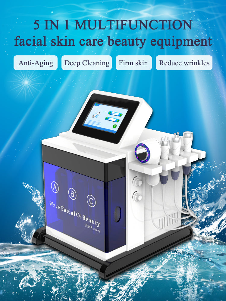 Advanced Aqua Bubble Machine for Gentle Exfoliation and Skin Renewal