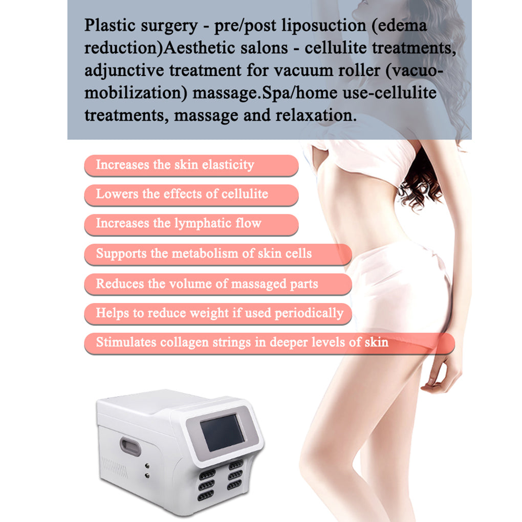 Air Compression Pressotherapy Machine for Slimming, Circulation & Cellulite Treatment