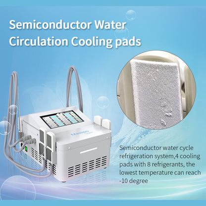 Non-Vacuum Cryolipolysis Cooling Pads Fat Freezing Machine for Body Contouring