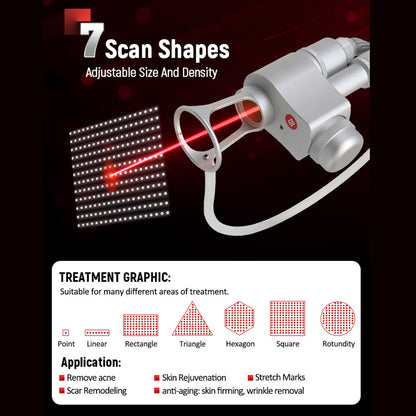 Professional CO2 Laser Skin Resurfacing & Q-Switch Tattoo Removal System 2 in 1 for Beauty Salon