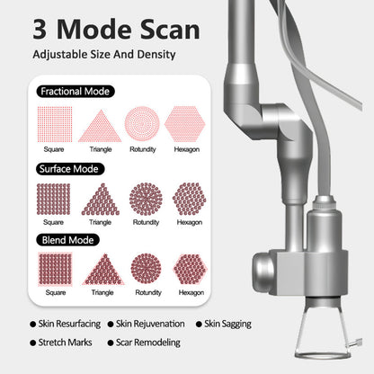 Fractional CO₂ Laser System for Multi Function Aesthetic Treatments Skin Rejuvenation and Pigmentation Correction
