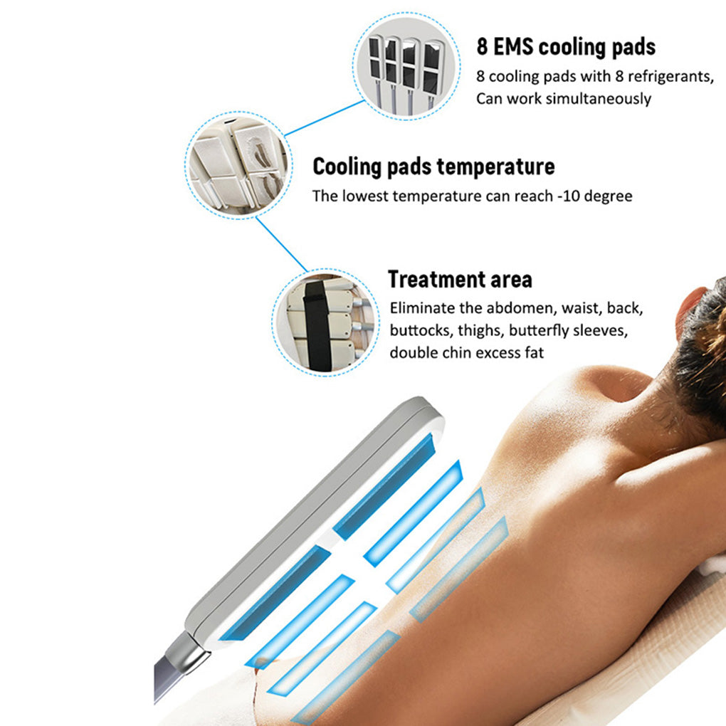 Professional Fat Freezing Cryolipolysis Machine for Abdomen & Thigh Body Contouring