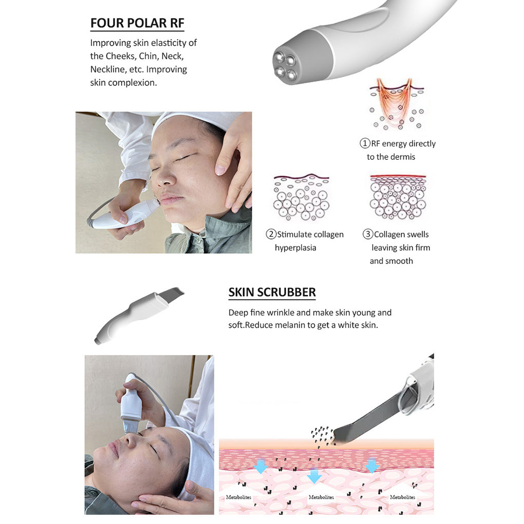 Hydration Deep Cleansing Spa facial Machine Non-Invasive Facial Treatment for Smoother Brighter Skin