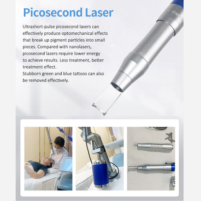 ND YAG Q Switched Laser Machine for Tattoo Removal Carbon Peeling Skin Brightening Treatment