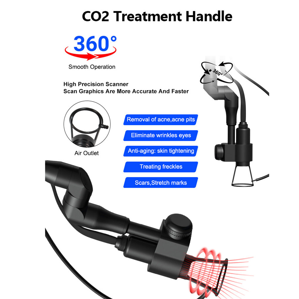 Professional CO₂ Fractional Laser for Scar Wrinkle Pigment Correction and Skin Renewal