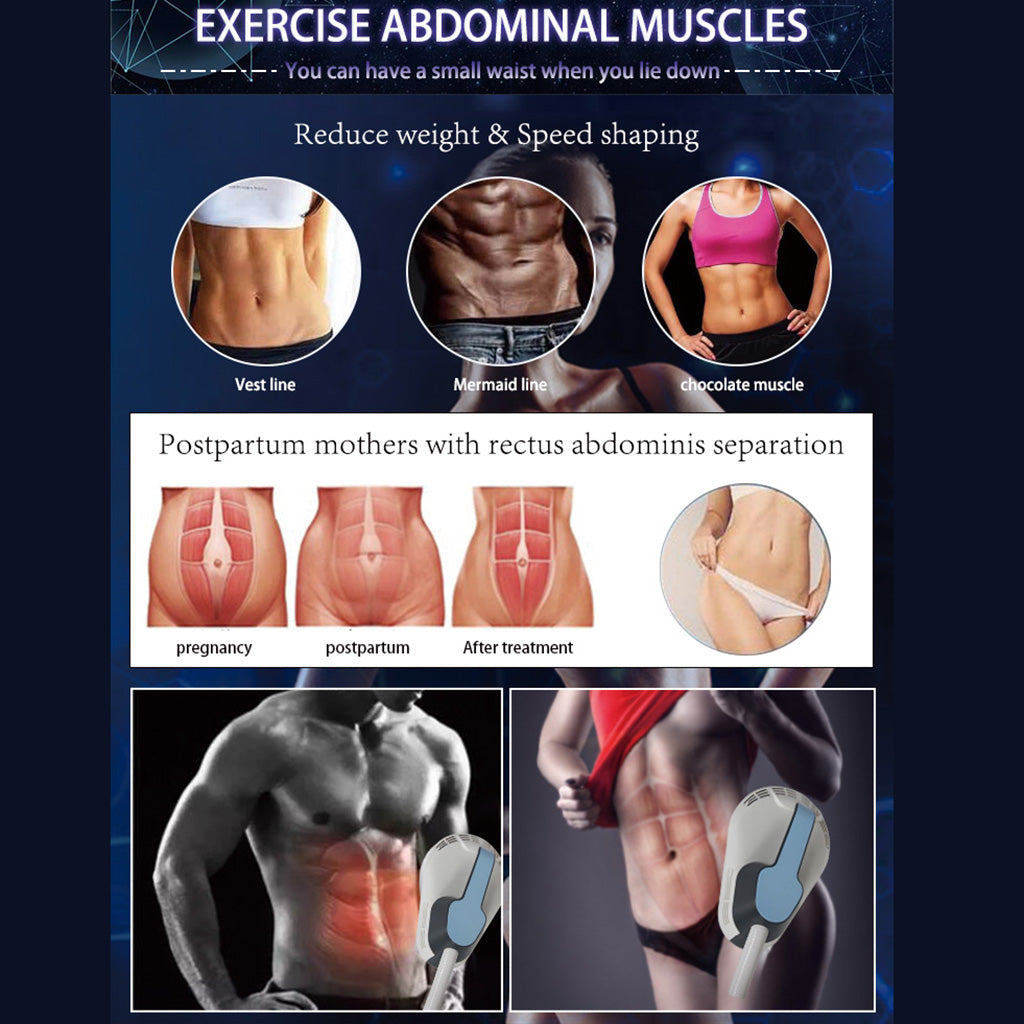 Professional HIFEM EMSCULPT Muscle Sculpting Machine for Fat Reduction & Body Contouring