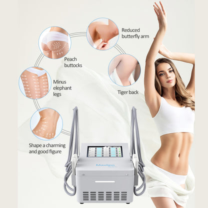 Non-Vacuum Cryolipolysis Cooling Pads Fat Freezing Machine for Body Contouring