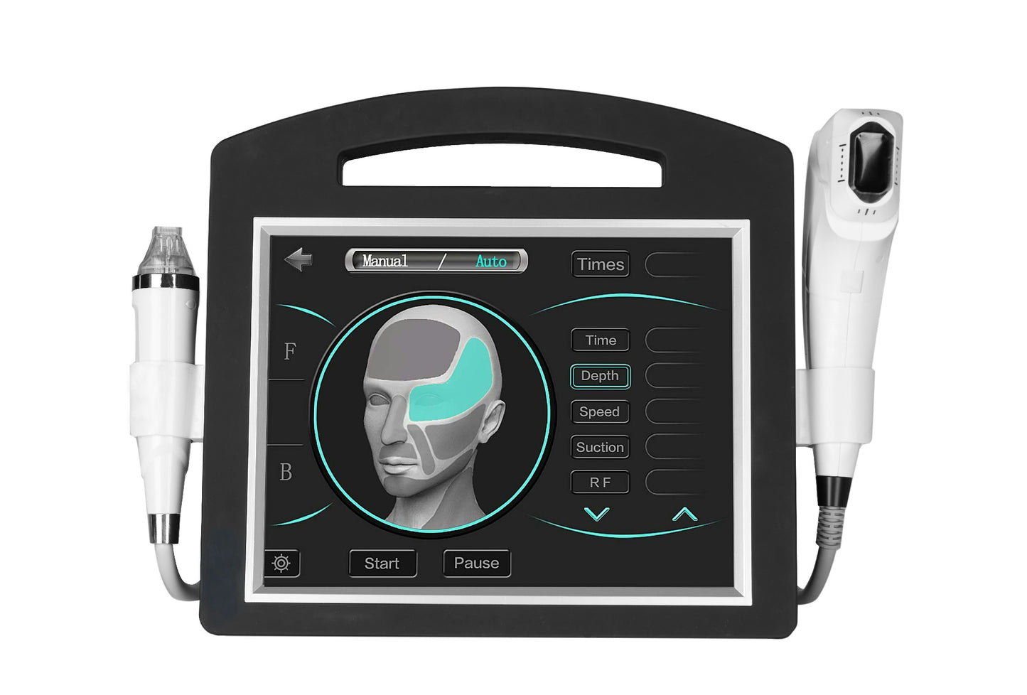 4D Gold RF Microneedling Device for Skin Tightening and Rejuvenation