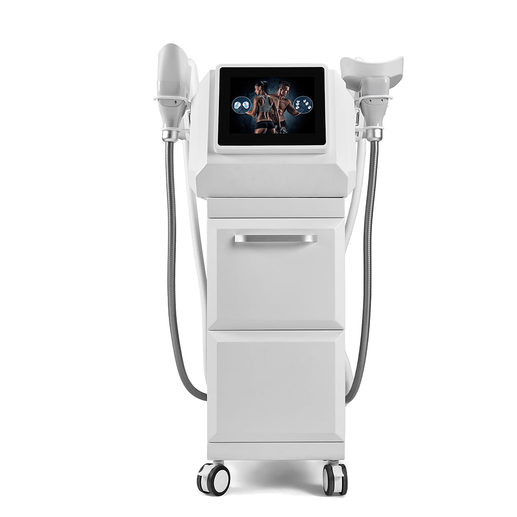 360 Cryolipolysis Fat Freezing Device for Love Handles Belly Fat Removal + EMS Body Sculpting Machine
