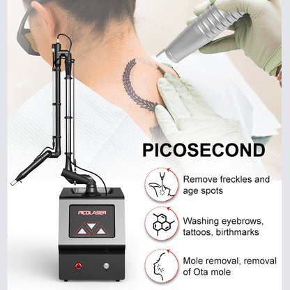 ND YAG Q Switch Laser Tattoo Removal Machine Carbon Laser Peel Skin Whitening Beauty Device