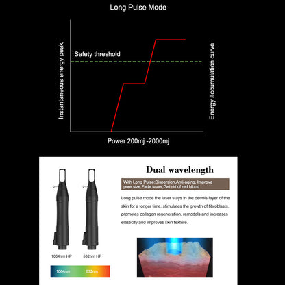 Carbon Peeling Laser Machine Q Switch ND YAG Tattoo Removal Pigmentation Removal Beauty Equipment
