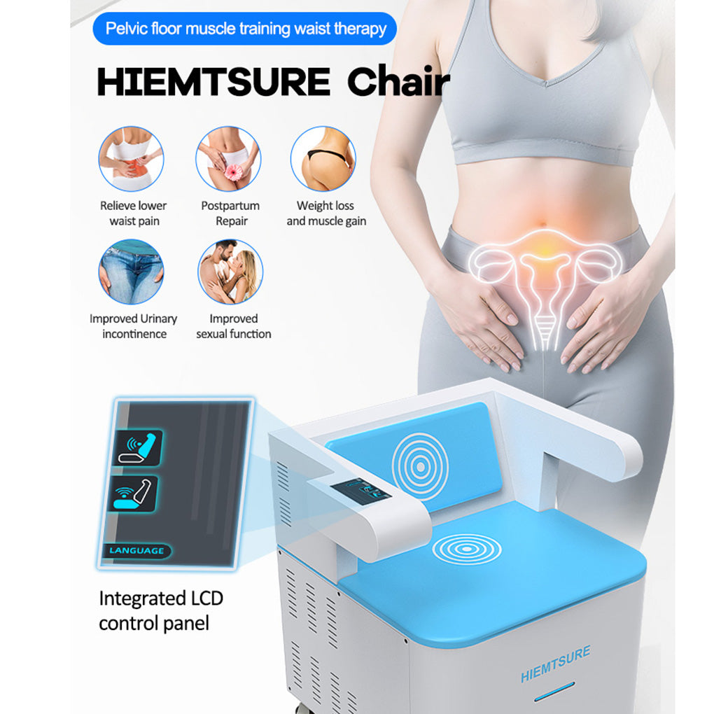 Pelvic Floor Strengthening Chair with HIEMT Technology for Women's Health Clinics