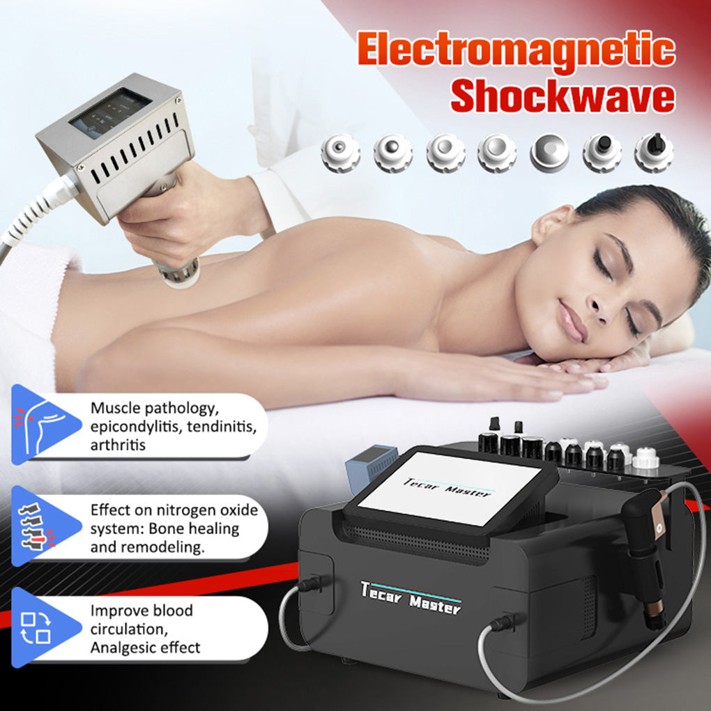Wellness Clinic Portable Shockwave Therapy Machine for ED Fat Loss & Pain Release