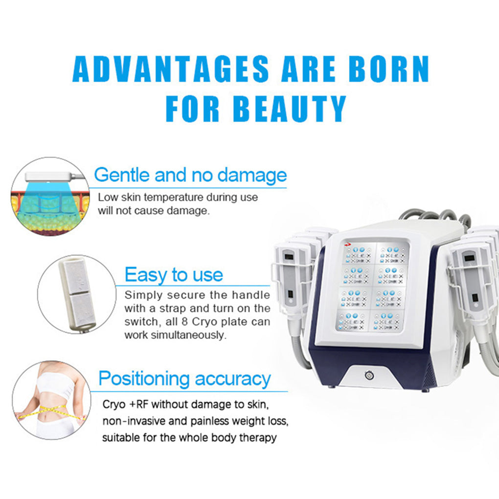 Cryolipolysis Fat Freezing Machine with EMS Body Sculpting for Slimming & Body Contouring