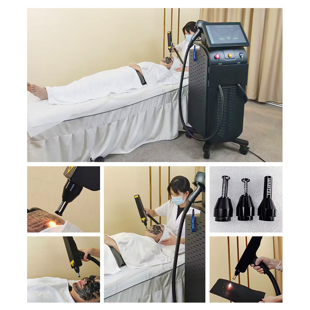 Multi-Function Diode Laser Hair Removal and Q-Switch Tattoo Removal Laser for Beauty Clinics