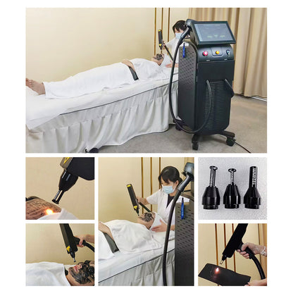 Multi-Function Diode Laser Hair Removal and Q-Switch Tattoo Removal Laser for Beauty Clinics