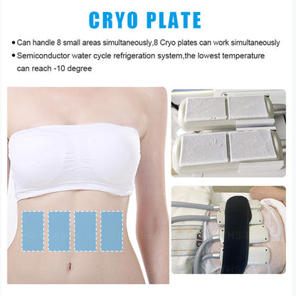 Cryolipolysis Fat Freezing Machine with EMS Body Sculpting for Slimming & Body Contouring