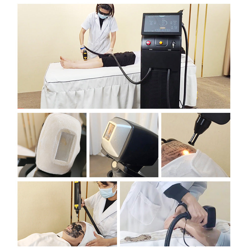 Multi-Function Diode Laser Hair Removal and Q-Switch Tattoo Removal Laser for Beauty Clinics