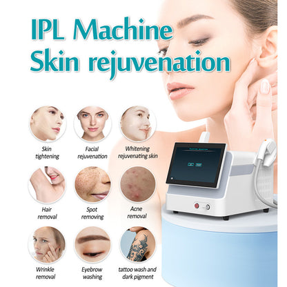 Professional Beauty Equipment 2-in-1 IPL & Q-Switch Laser Machine for Hair Removal and Tattoo Removal
