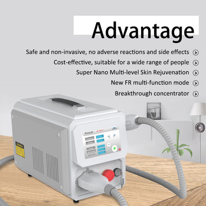 Professional Pigment Removal Laser Tattoo Age Spot & Carbon Peel Treatments Machine