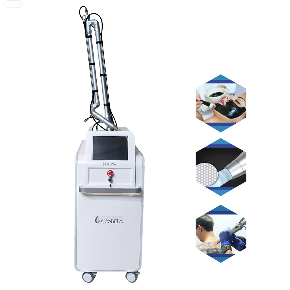 Beauty Salon Q Switch ND YAG Laser Carbon Peel Machine Tattoo Removal Skin Rejuvenation Device