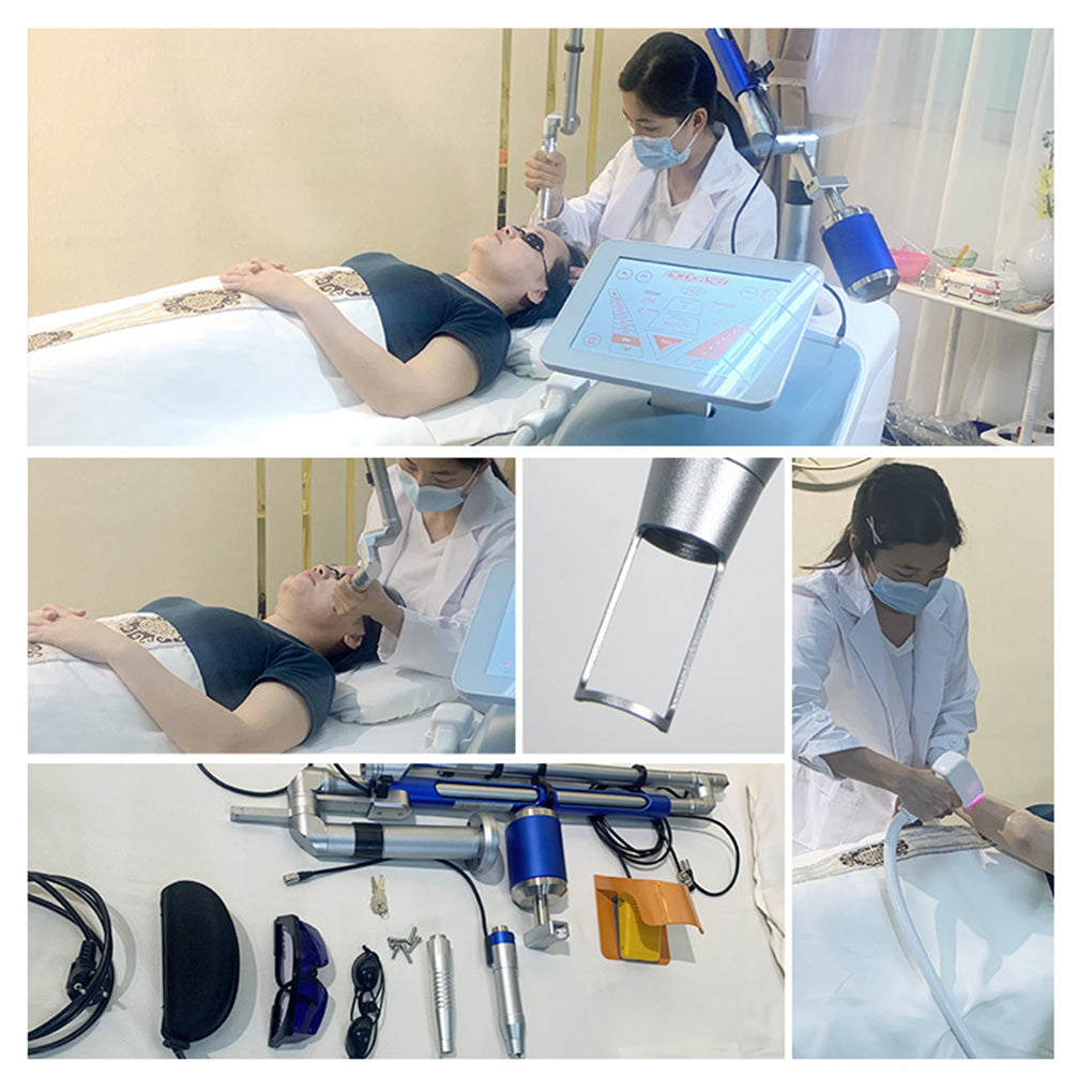 ND YAG Q Switched Laser Machine for Tattoo Removal Carbon Peeling Skin Brightening Treatment
