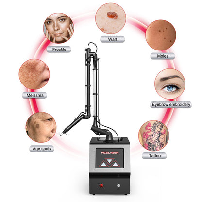 ND YAG Q Switch Laser Tattoo Removal Machine Carbon Laser Peel Skin Whitening Beauty Device