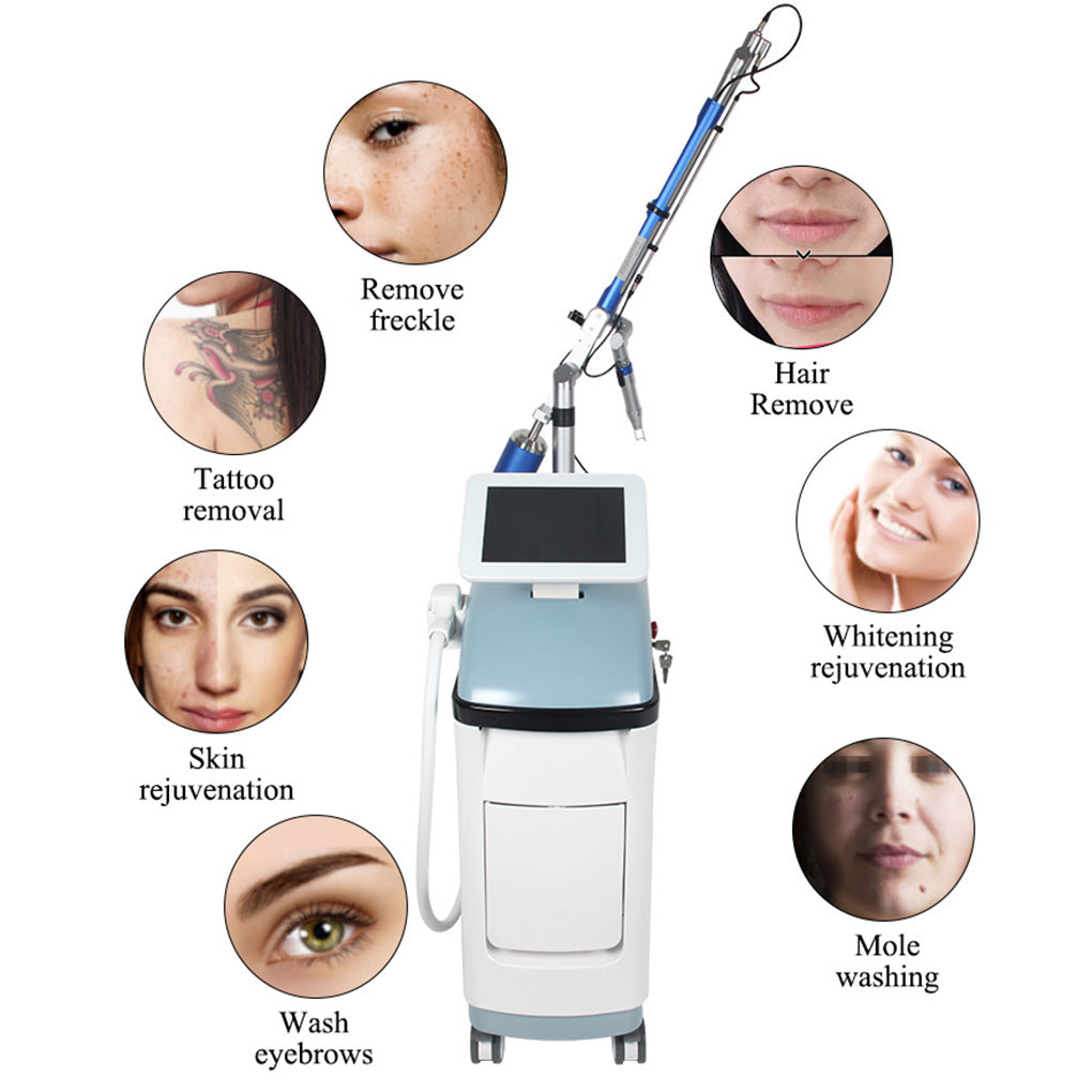 ND YAG Q Switched Laser Machine for Tattoo Removal Carbon Peeling Skin Brightening Treatment