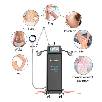 Laser Lipo Machine with Magnetic Therapy for Pain Relief and Body Shaping Treatment