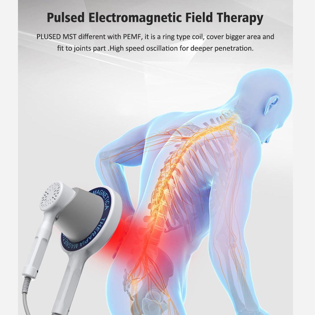 Magnetic Physiotherapy Device Non-Invasive Treatment for Muscle & Joint Pain