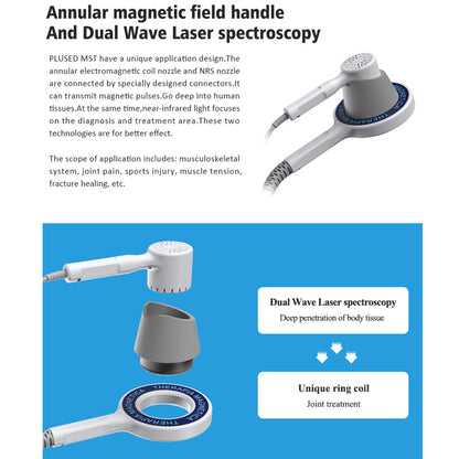 Magnetic Physiotherapy Device Non-Invasive Treatment for Muscle & Joint Pain