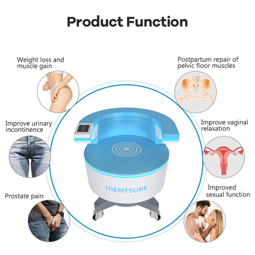 HIEMT Pelvic Floor Chair for Urinary Incontinence Treatment & Pelvic Muscle Strengthening