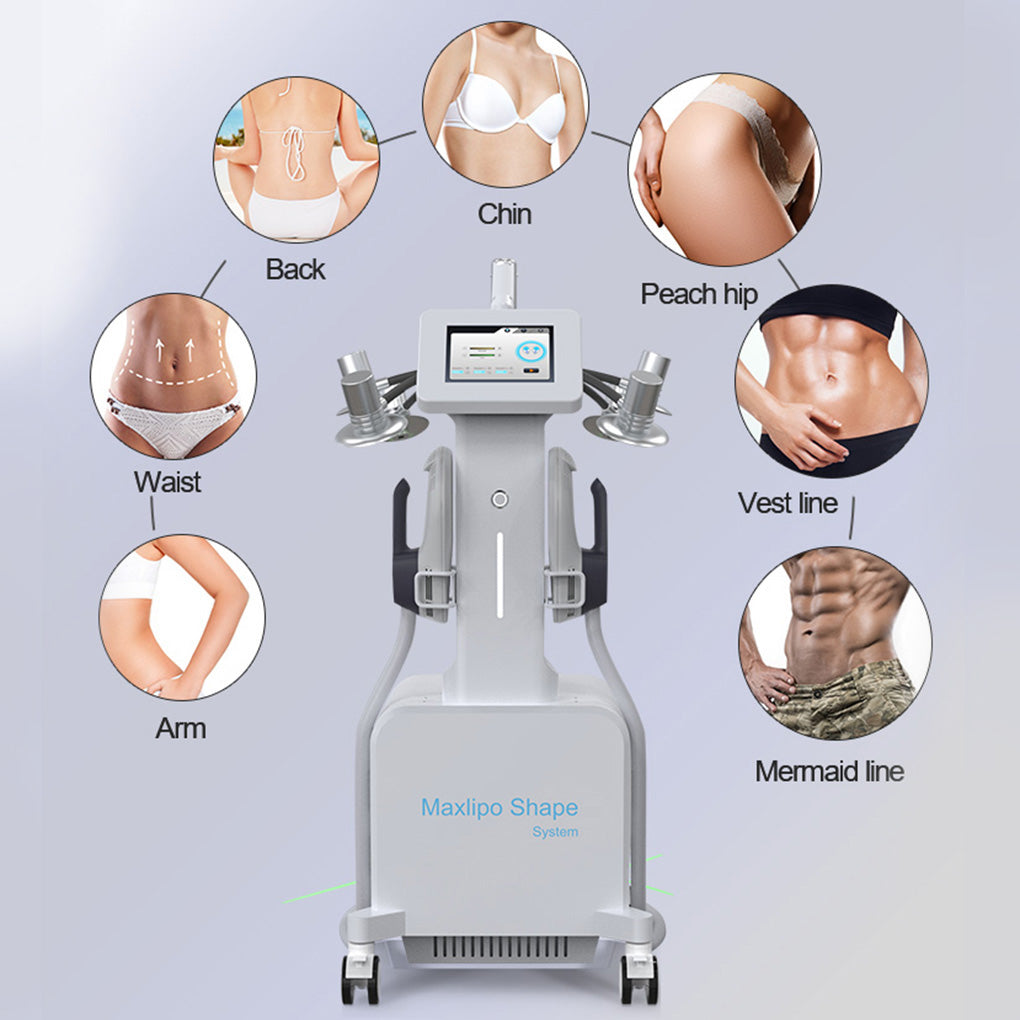HIEMT Fat Burning Machine with Lipolysis Laser for Abdomen Waist Buttocks Sculpting