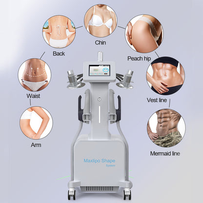 HIEMT Fat Burning Machine with Lipolysis Laser for Abdomen Waist Buttocks Sculpting