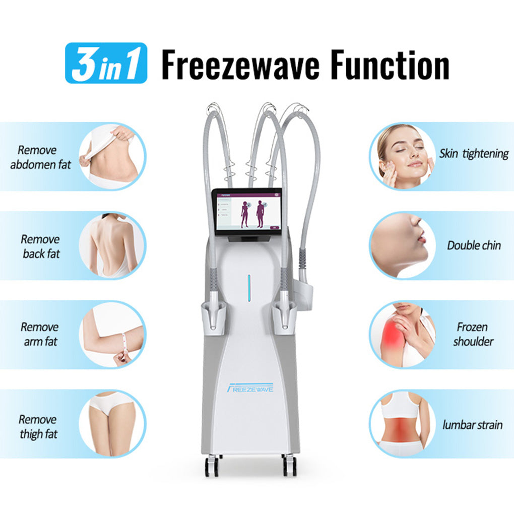 2.45GHz Coolwave Cellulite Treatment Machine Deep Fat Reduction Technology for Beauty Salon