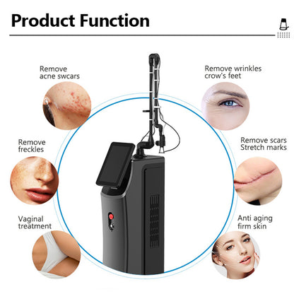 Fractional CO₂ Laser for Professional Skin Resurfacing Wrinkle Removal and Acne Scar Treatment