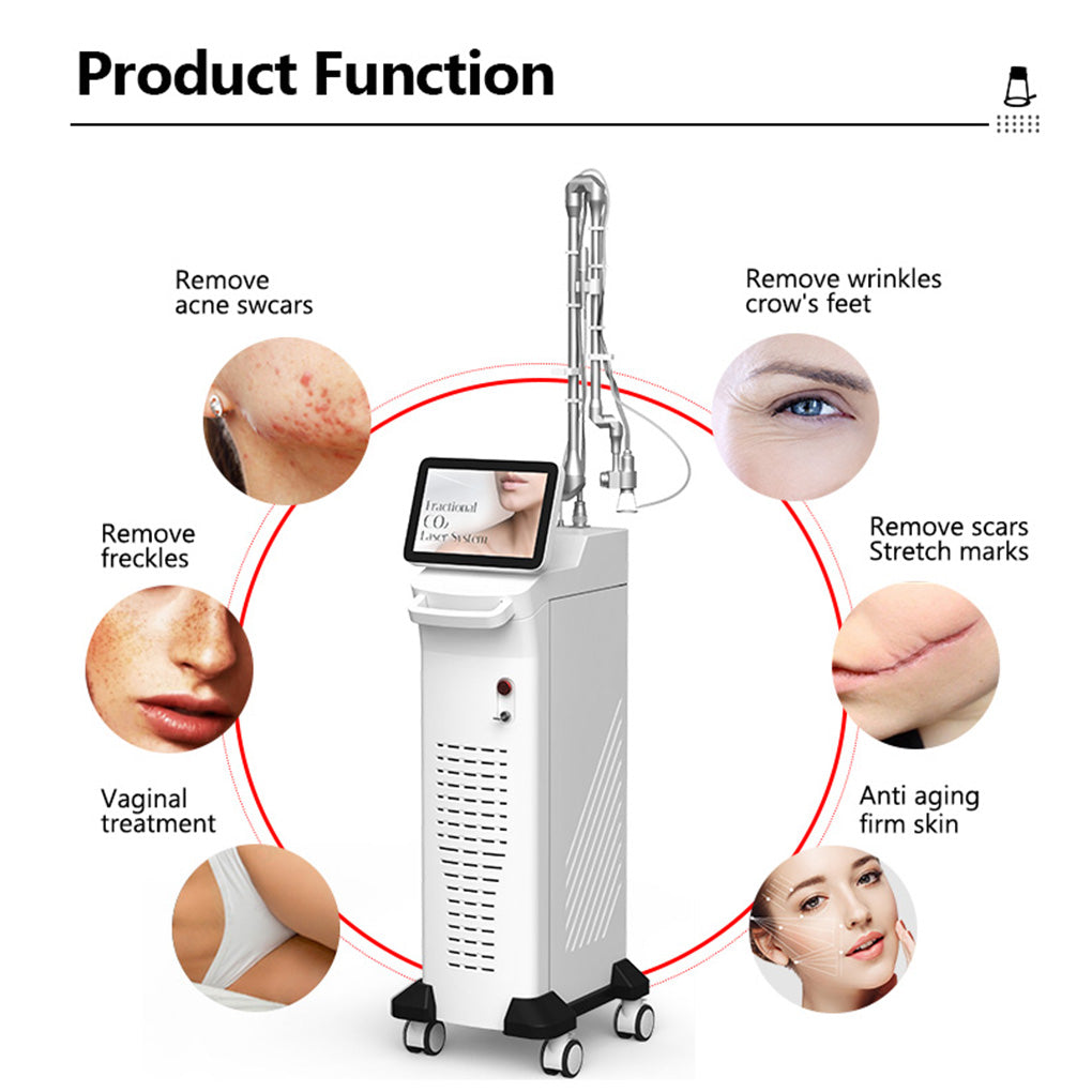Fractional CO₂ Laser System for Multi Function Aesthetic Treatments Skin Rejuvenation and Pigmentation Correction