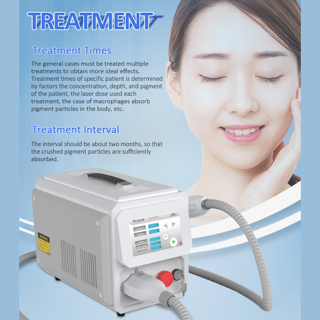 Professional Pigment Removal Laser Tattoo Age Spot & Carbon Peel Treatments Machine