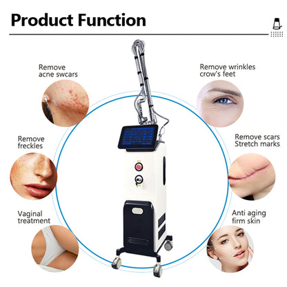 High Power CO₂ Laser for Skin Tightening Wrinkle Reduction and Acne Scar Therapy