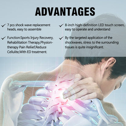 Professional Shockwave Treatment Equipment for Beauty Clinics & Physio