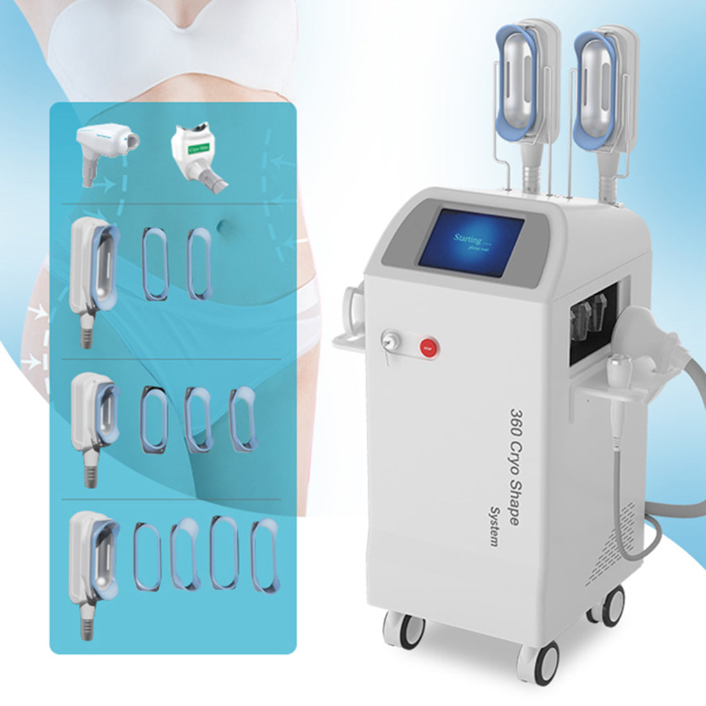 Cryolipolysis Fat Freezing + Cavitation Vela Vacuum RF Machine for Full Body Slimming Distributor Price