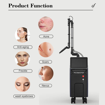 Carbon Peeling Laser Machine Q Switch ND YAG Tattoo Removal Pigmentation Removal Beauty Equipment