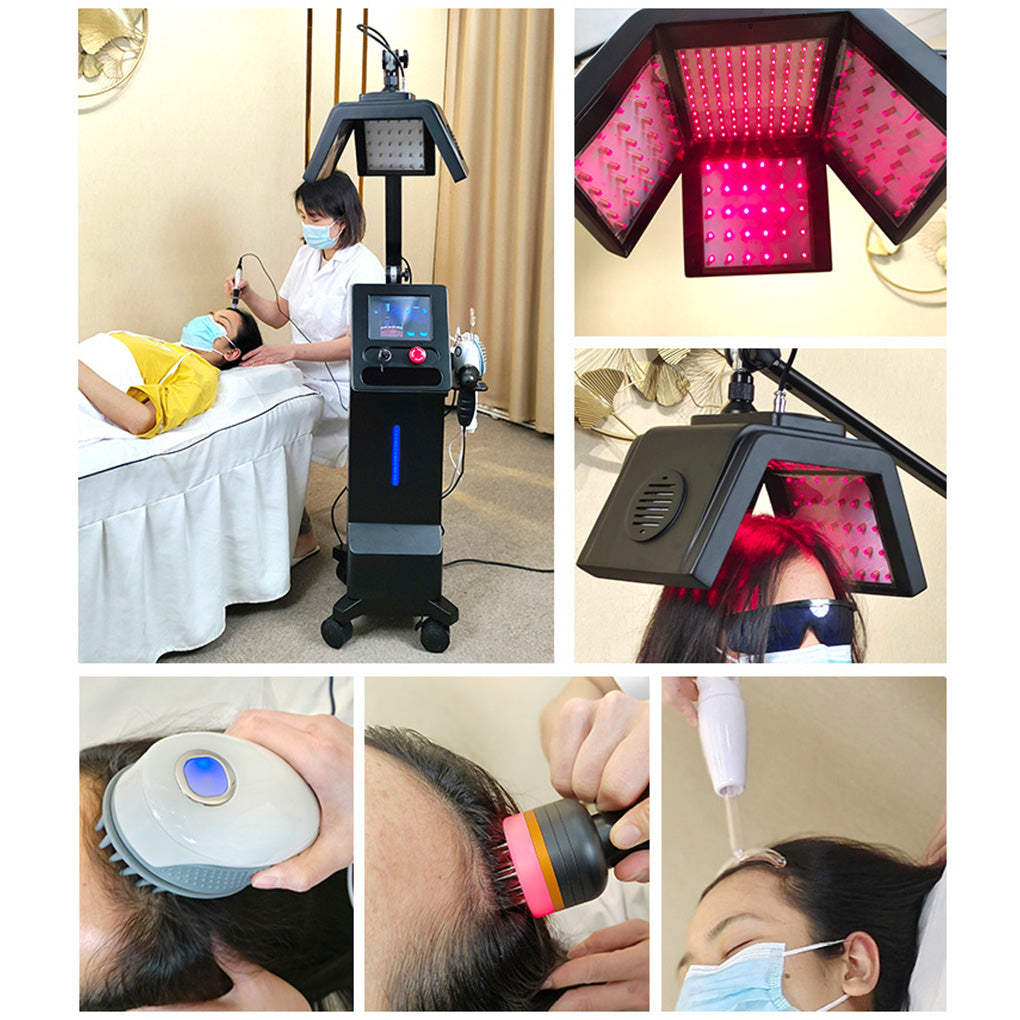 Multi-Functional Hair Loss Treatment Machine Beauty Salon Laser Therapy for Thinning Hair