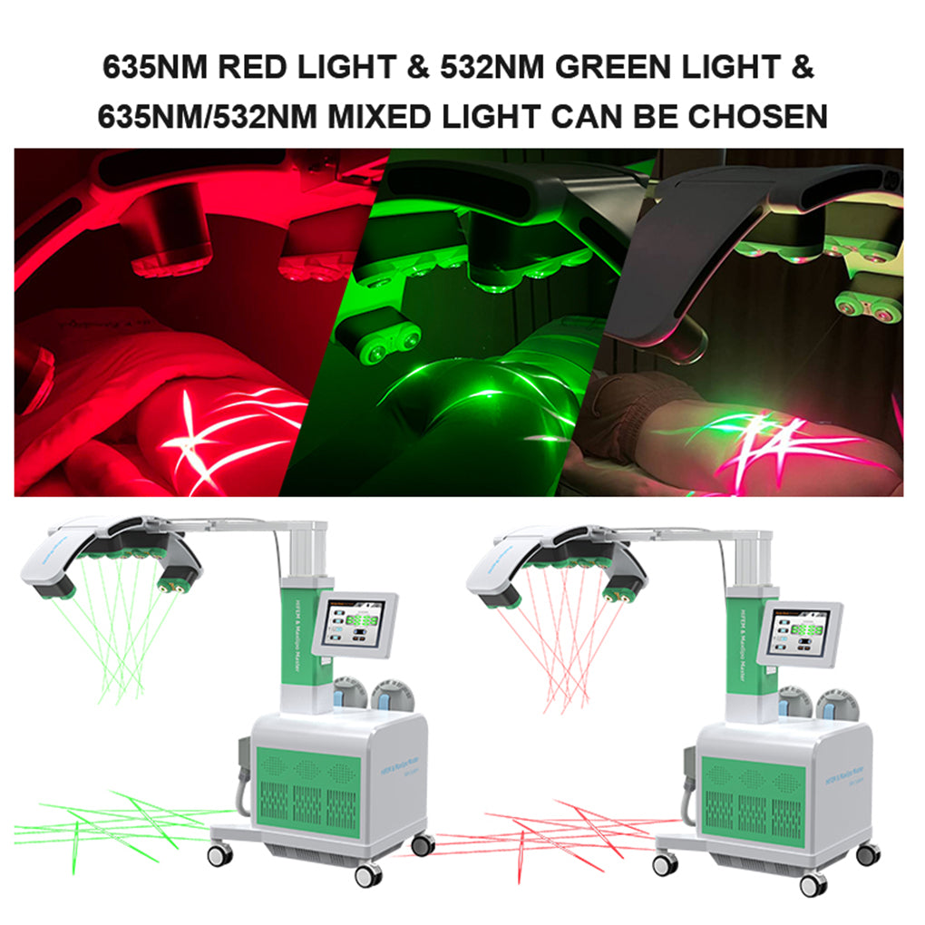 Salon HIEMT Muscle Sculpting Machine with Cold Laser Lipolysis for Weight Loss